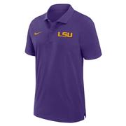  Lsu Nike Dri- Fit Woven Polo