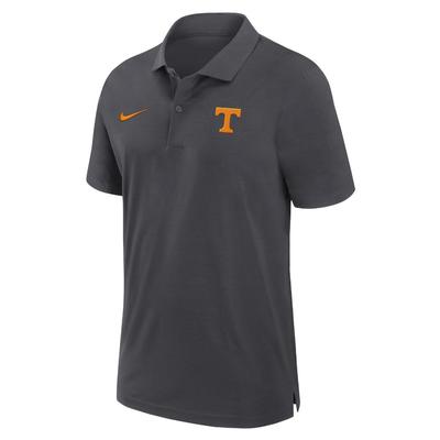 Tennessee Nike Dri-Fit Woven Polo ANTHRACITE