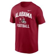  Alabama Nike Cotton Football Helmet Tee