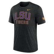  Lsu Nike Triblend Block Tee