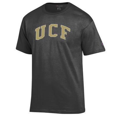 UCF Champion Arch UCF Logo Tee GRANITE_HTHR