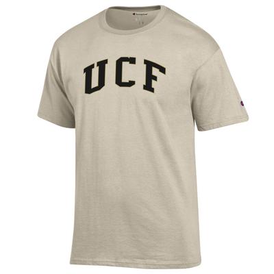 UCF Champion Arch UCF Logo Tee OATMEAL