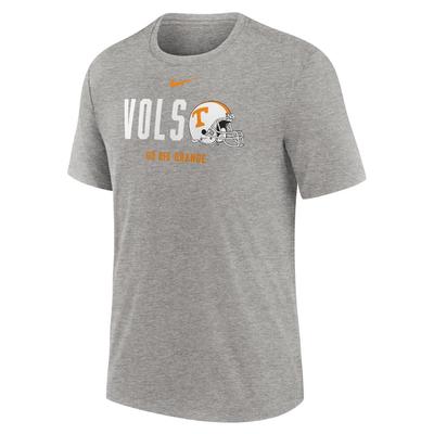 Tennessee Nike Triblend Football Slogan Tee