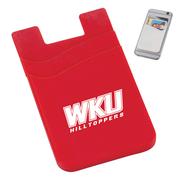  Western Kentucky Dual Pocket Silicone Phone Wallet