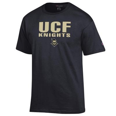 UCF Champion Straight Stack Tee BLACK