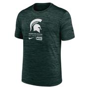  Michigan State Nike Dri- Fit Velocity Center Block Tee