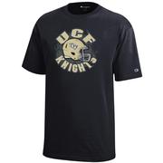  Ucf Champion Youth Circle With Helmet Over Field Tee