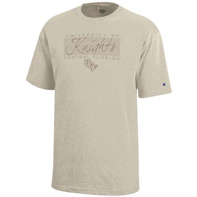 UCF Champion YOUTH Tonal Script/Stack Over Logo Tee