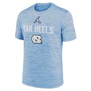  Unc Jordan Brand Dri- Fit Velocity Slant Tee