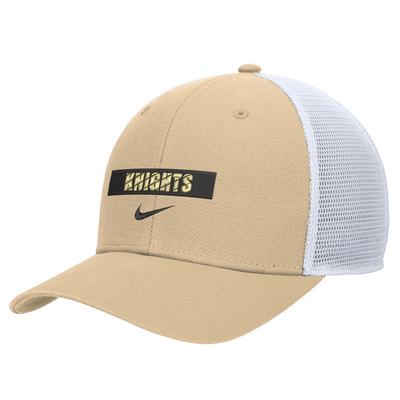 UCF Nike Rise Swoosh Trucker Hat TEAM_GOLD