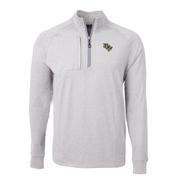  Ucf Cutter & Buck Adapt Eco Knit Heather 1/4 Zip Pullover