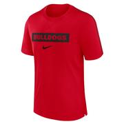  Georgia Nike Dri- Fit Team Issue Player Top