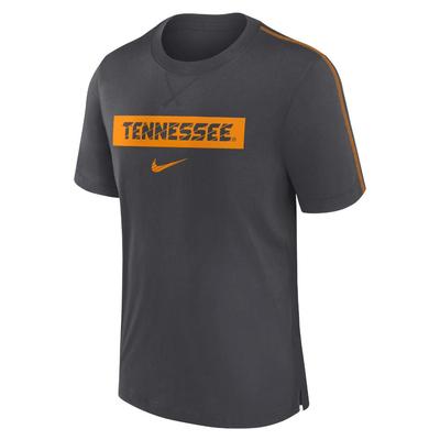 Tennessee Nike Dri-Fit Team Issue Player Top ANTHRACITE