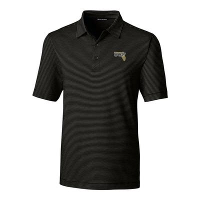 UCF Cutter & Buck State Forge Pencil Stripe Polo