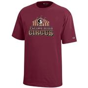  Florida State Youth Flying High Circus Champion Short Sleeve Tee