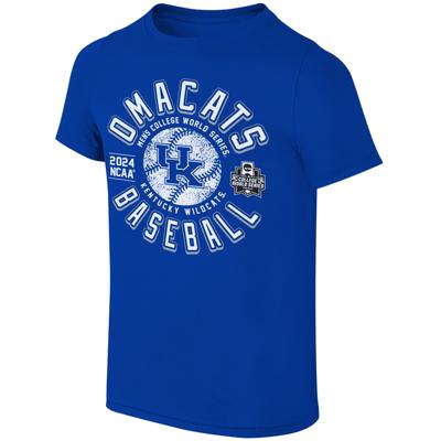 Kentucky 2024 CWS YOUTH Omacats Tee