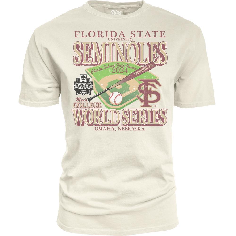 FSU Florida State 2024 Men's CWS Field Tee Alumni Hall