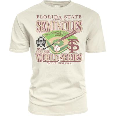 Florida State 2024 Men's CWS Field Tee