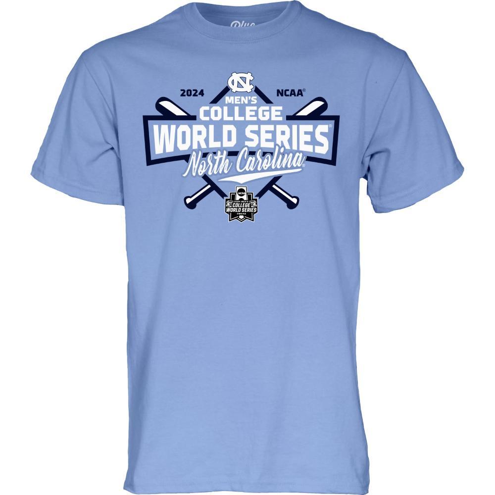 UNC UNC 2024 Men's CWS Crossbat Tee Alumni Hall