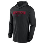  Alabama Nike Dri- Fit Lightweight Hoodie Top