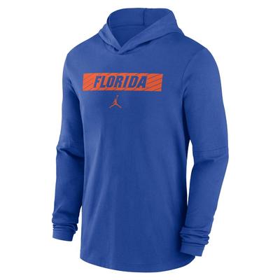 Florida Jordan Brand Dri-Fit Lightweight Hoodie Top GAME_ROYAL