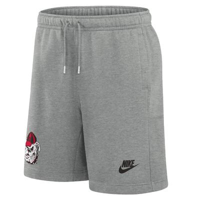 Georgia Nike Fleece Legacy Graphic Shorts