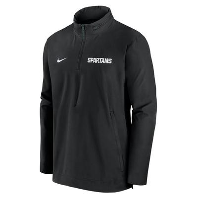 Michigan State Nike Sideline Lightweight Coach Jacket BLACK