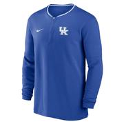  Kentucky Nike Dri- Fit Sideline Coach Half Zip Top