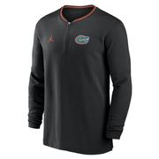  Florida Jordan Brand Dri- Fit Sideline Coach Half Zip Top