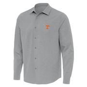  Tennessee Antigua Exposure Long Sleeve Woven Shirt