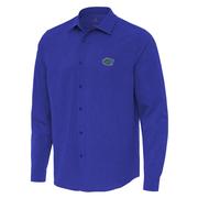  Florida Antigua Exposure Long Sleeve Woven Shirt