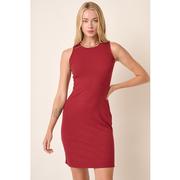  Mittoshop Wine Rib Tank Dress