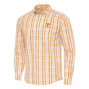  Tennessee Antigua Tending 2 Long Sleeve Woven Shirt