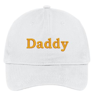 Tennessee Baseball Daddy Hat - White