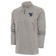  West Virginia Antigua Men's Course 1/4 Zip Pullover