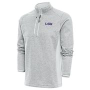  Lsu Antigua Men's Course 1/4 Zip Pullover