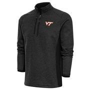  Virginia Tech Antigua Men's Course 1/4 Zip Pullover