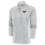  Virginia Tech Antigua Men's Course 1/4 Zip Pullover