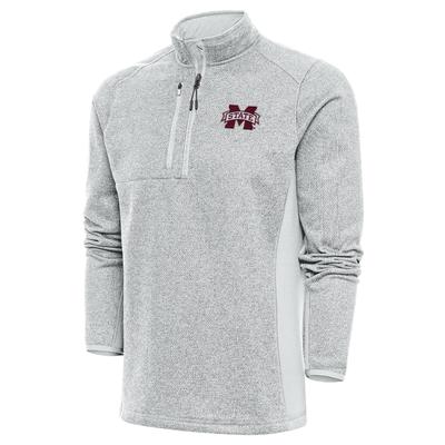 Mississippi State Antigua Men's Course 1/4 Zip Pullover