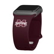  Mississippi State Apple Silicone Watch Band 42/44/45 Mm