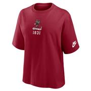  Alabama Nike Women's Retro Boxy Tee