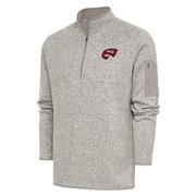  Western Kentucky Antigua Men's Fortune 1/4 Zip Pullover