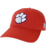  Clemson Legacy American Flag Relaxed Twill Hat