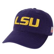  Lsu Legacy American Flag Relaxed Twill Hat