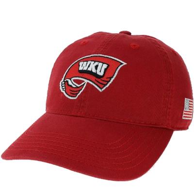 Western Kentucky Legacy American Flag Relaxed Twill Hat
