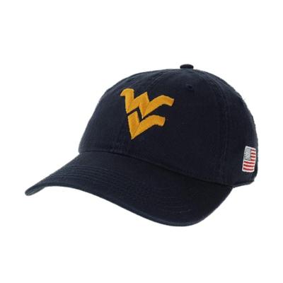 West Virginia Legacy American Flag Relaxed Twill Hat