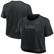  Lsu Nike Women's Performance Dri- Fit Crop Top