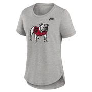  Georgia Nike Women's Triblend Logo Tee