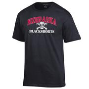  Nebraska Champion Blackshorts Tee