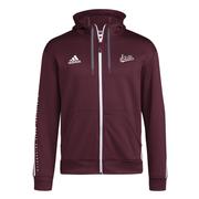  Mississippi State Adidas Sideline Full Zip Jacket